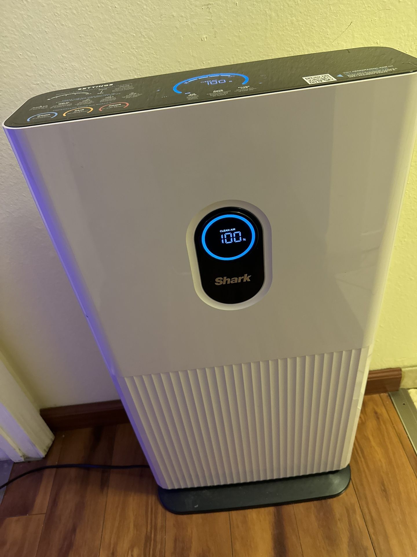 Shark HE601 Air Purifier 6, True HEPA with Advanced Odor Lock