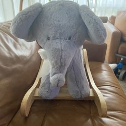 Baby Rocker Elephant Plush Nursery Rocker From Potterybarn