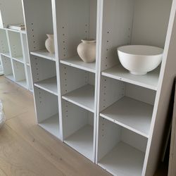 White Cube Shelves