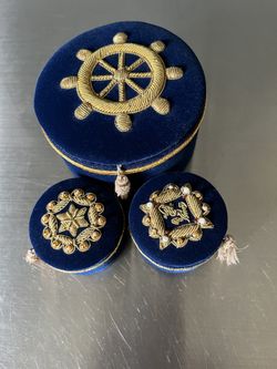Bombay Blue Trinket Boxes
