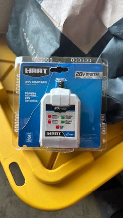 Hart 20V Charger for 20V Batteries