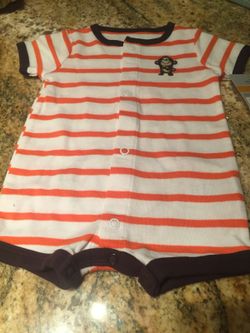 Baby boy Carters onesie (New)