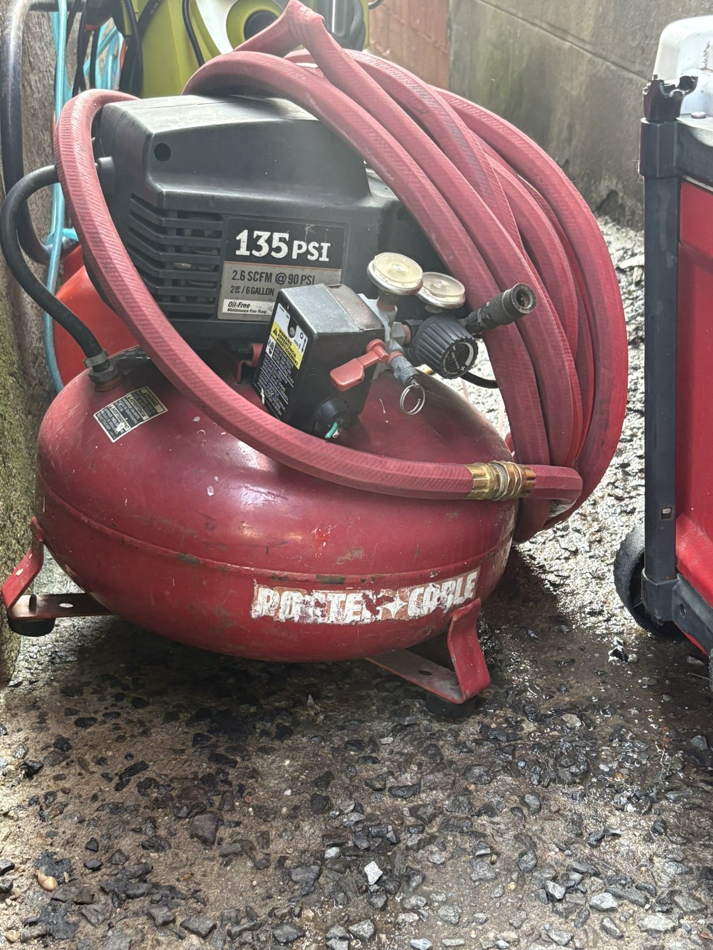 Air Pressure 135 Psi