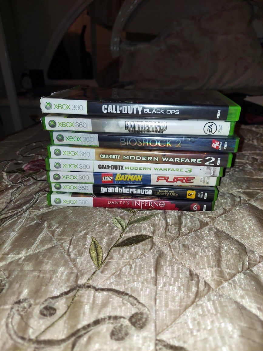 Xbox 360 Games (READ DESCRIPTION)