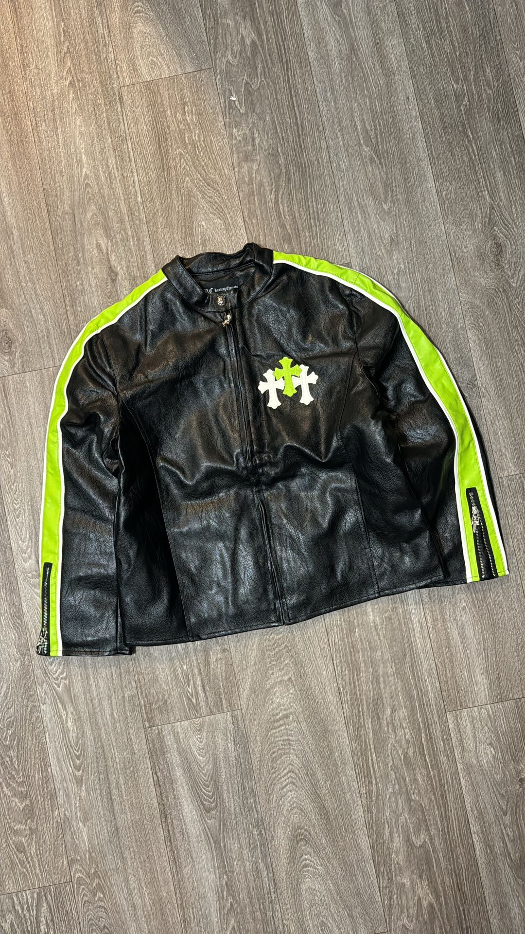 Chrome Hearts Leather Jacket Size M