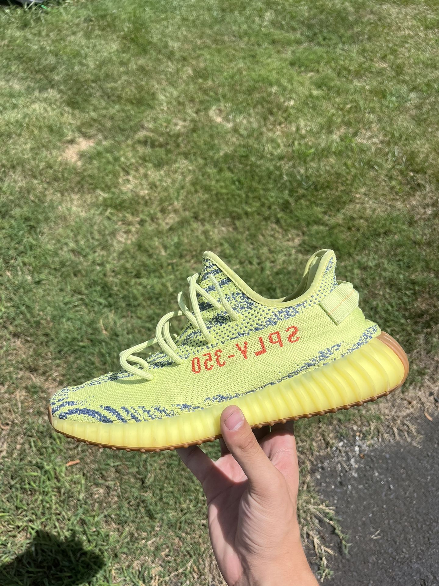 ADIDAS YEEZY BOOST 350 SEMI FROZEN YELLOW  