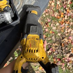 Dewalt Sawzaw Battery And Charger 