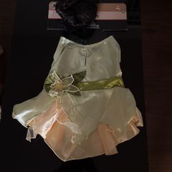 Costume Disney Pet Costume  Tails Tiana Princess & the Frog dog M