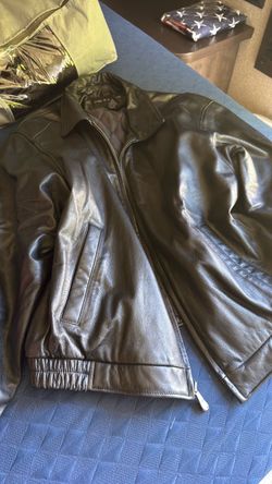 Men’s leather jacket