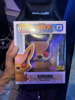 Kurama Funko Pop (Flocked)