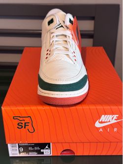 Nike Air Jordan 3 solefly Size 9