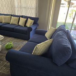 Beautiful living Spaces Sofa and Loveseat