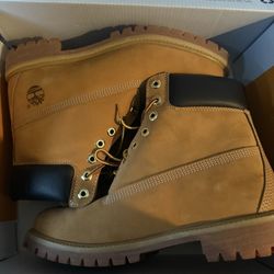 Timberland 6” Waterproof Boot 9.5 Wheat Mens OBO