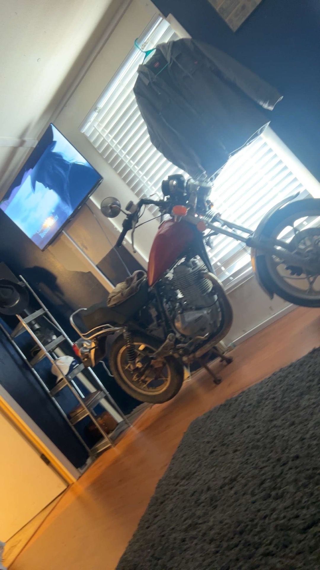 1980 Suzuki 250 motorcycle