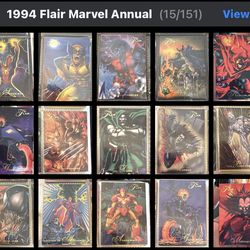 Marvel McFlair cards