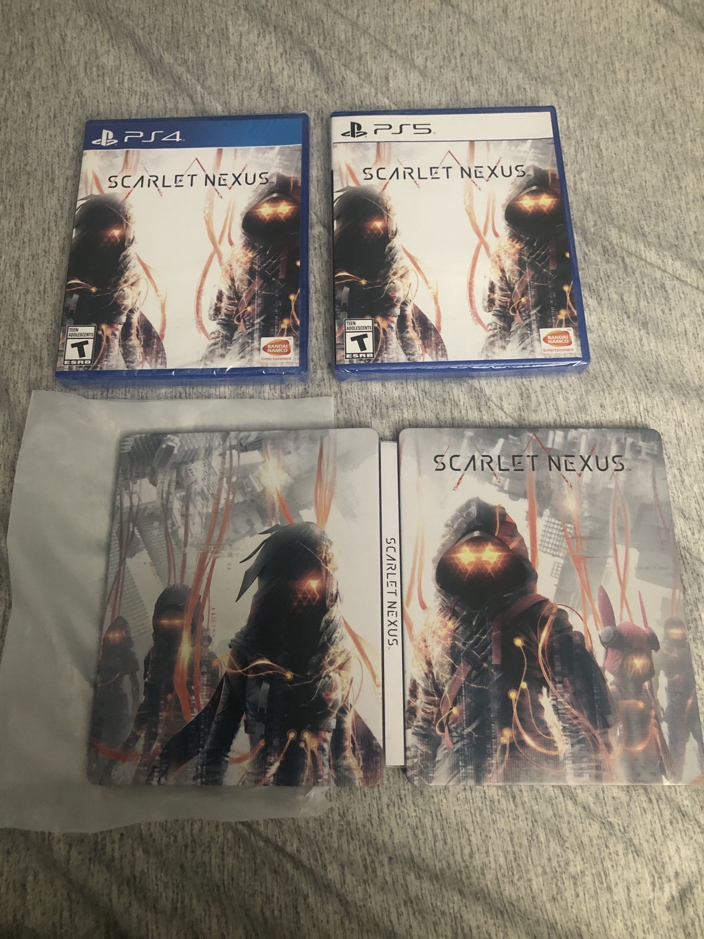 Brand New PS4/PS5 Scarlet Nexus + Bonus Steel book