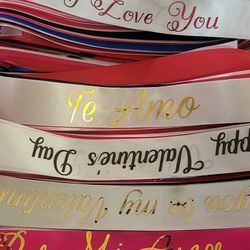 Valentines Day Floral Ribbons $3 Or 12x$30