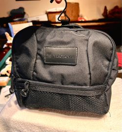 Men's Canvas Hanging Toiletry Bag Shaving Dopp Kit for Travel, Bathroom, Shower