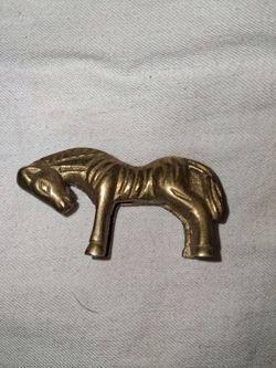 Miniature  Brass Horse