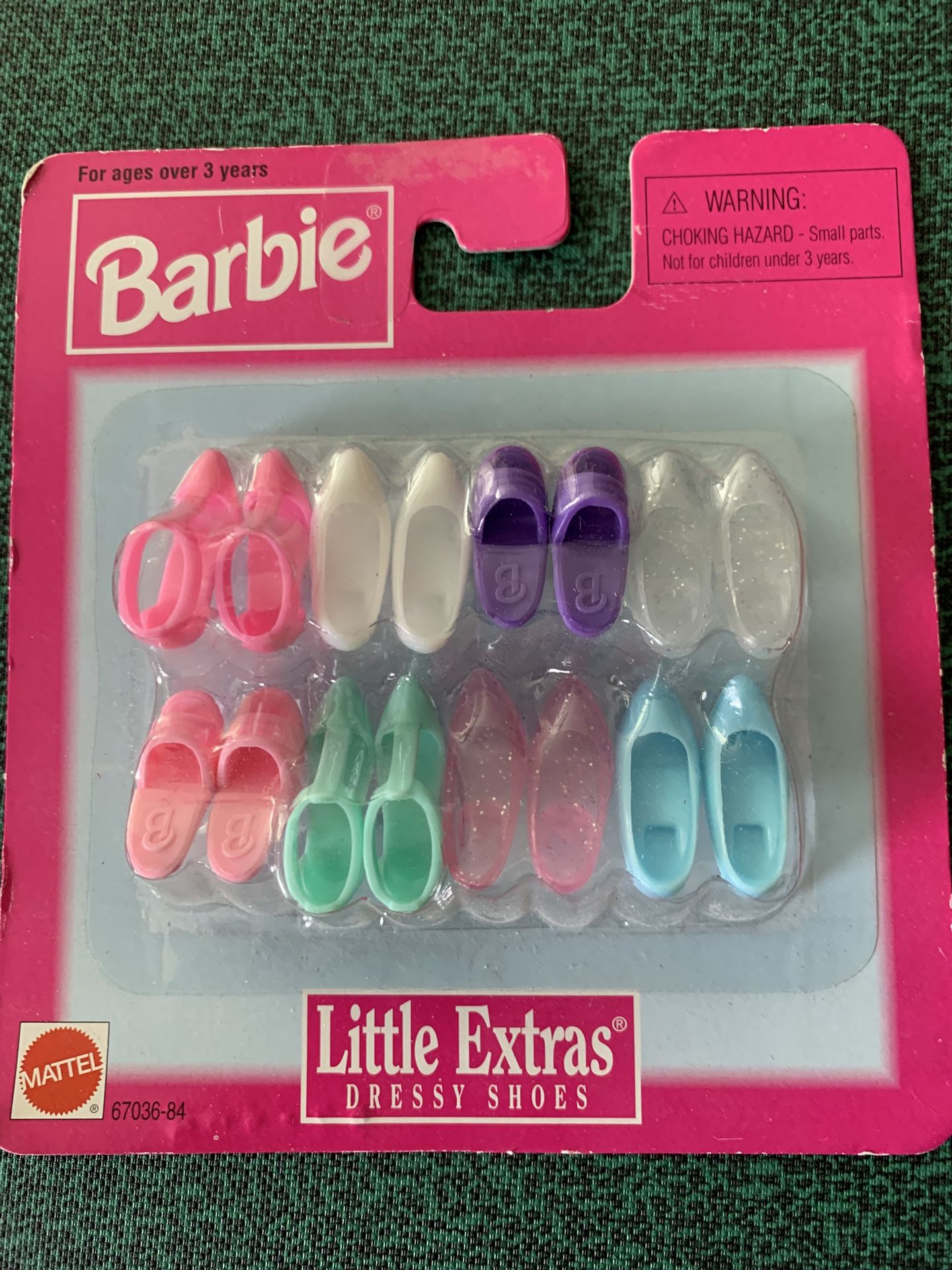 1997 MATTEL Barbie Dressy Shoes