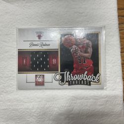 Dennis Rodman GW Material Card