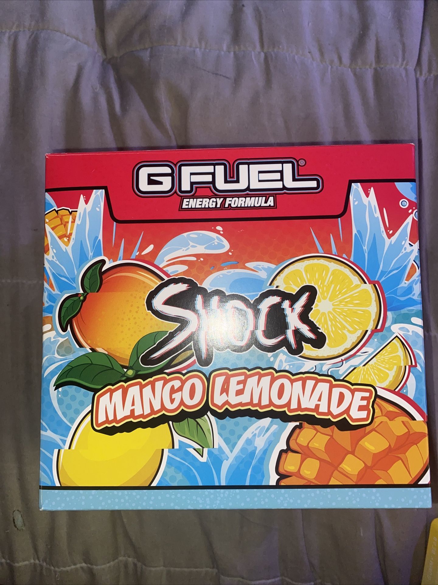 G-Fuel Mango Lemonade CB * Signed By Shock*