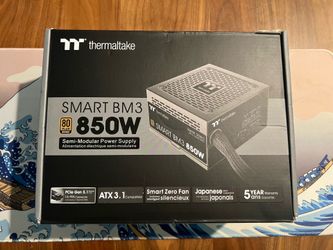 Thermaltake Smart BM3 850W 80+ Bronze Semi-Modular PSU - Boxed / Complete!