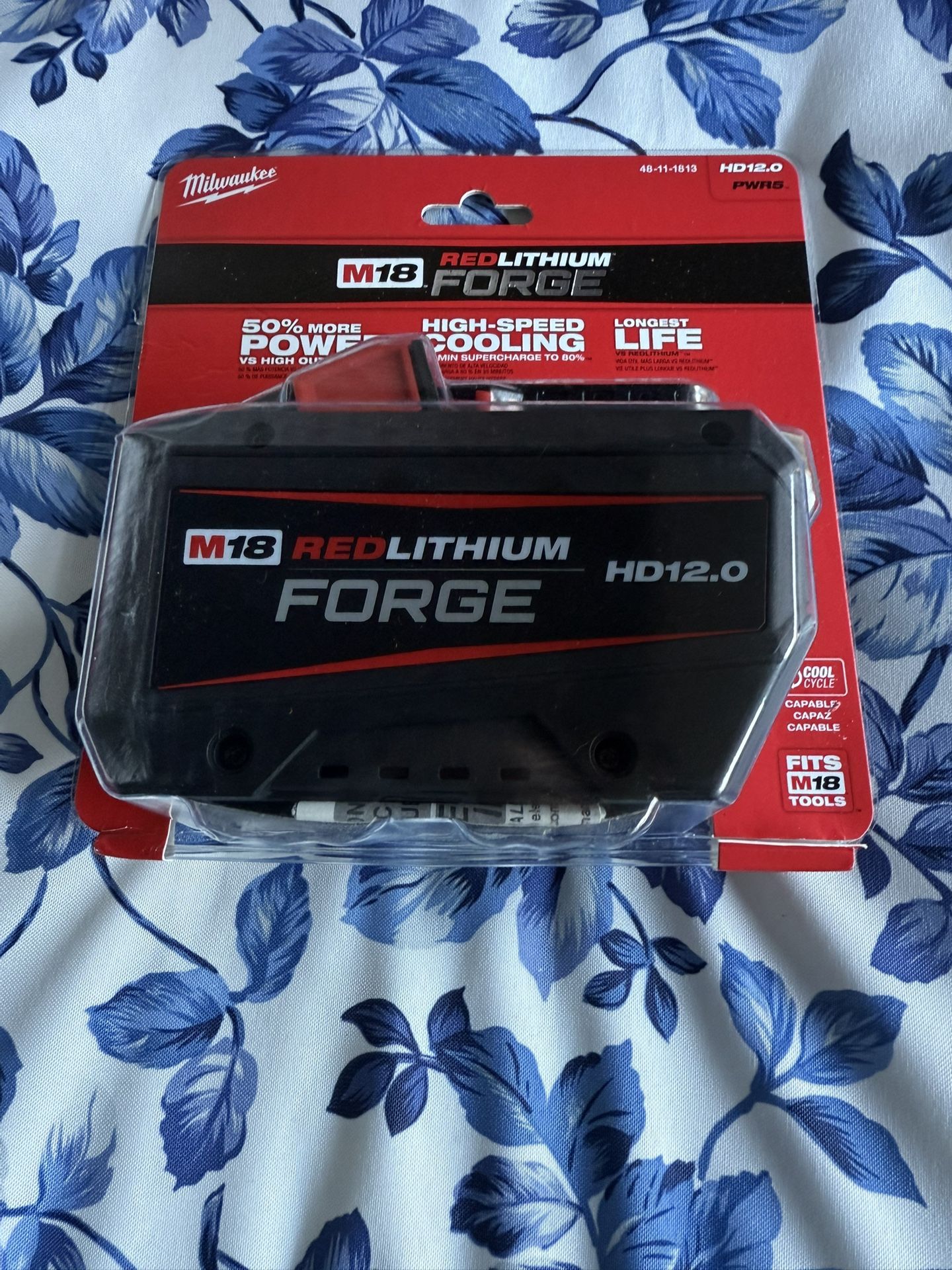 M 18 Forge HD 12.0 Milwaukee battery OBO