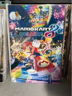 Super Mario Kart Poster 24 X36