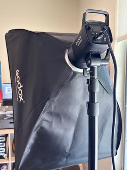 Godox Studio Light set, SL60IIBi, 24”x35” Honeycomb Grid Softbox, Smallrig light stand