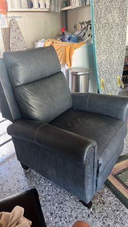 Navy blue chair