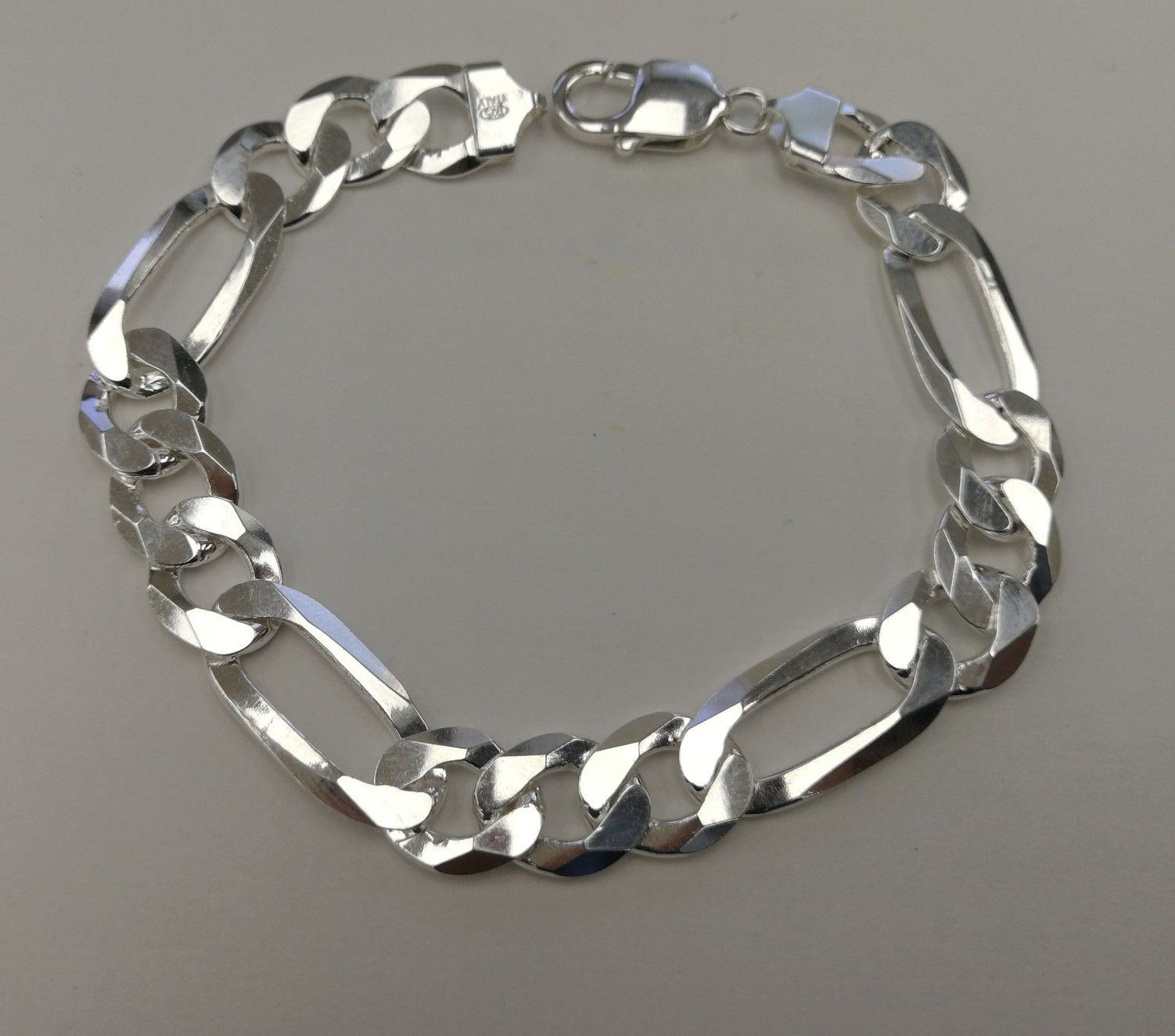 Silver 925 Figaro bracelet