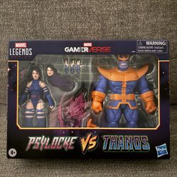 Hasbro Marvel Legends Gamerverse Psylocke Vs Thanos 2 Pack (READ BELOW)