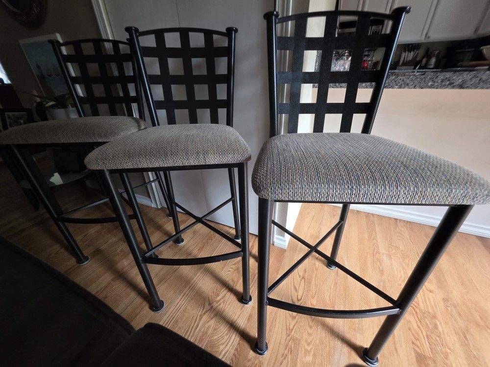 3 Bar Height Stools