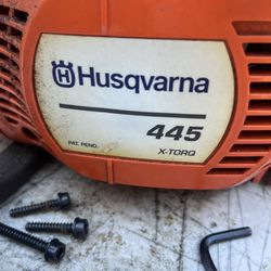 husqvarna 445 chain saw