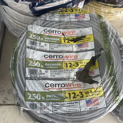 Cable Electrico Outdoor 12/3