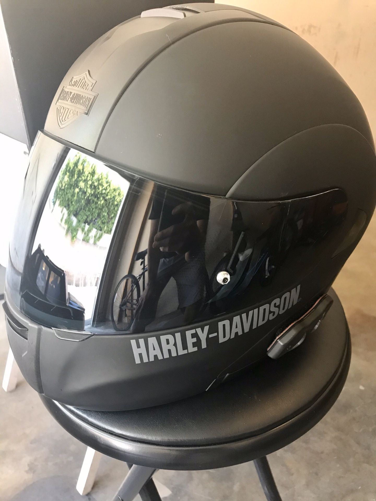 Harley Davidson Modular Helmet w/ Sena Bluetooth