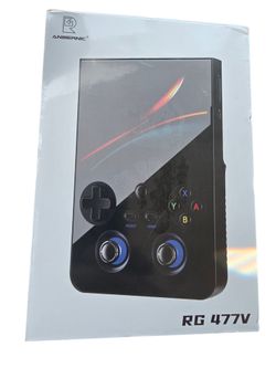ANBERNIC RG477V Retro Gray 12GB RAM 256GB D8300 Android 14 NEW SEALED