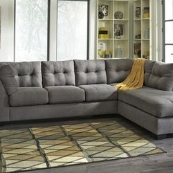 Comfy Grey 2PC Sectional