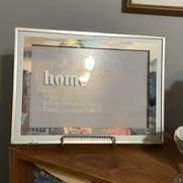 Framed Glass Portrait 
