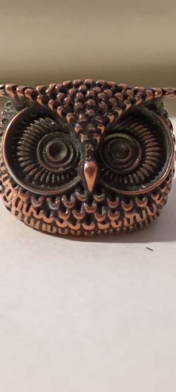 Vintage owl ring
