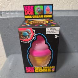 NeeDoh Pink Ice Cream Cone
