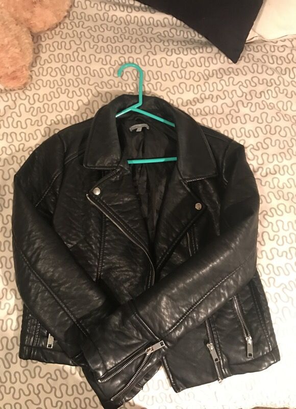 New leather jacket
