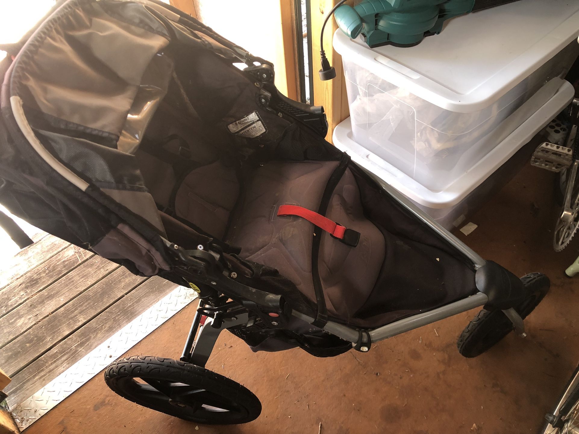 BOB Revolution Flex Single Jogging Stroller, Graphite Black