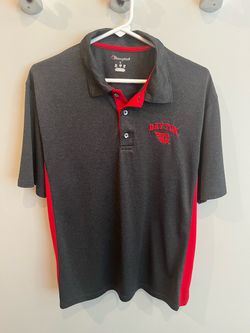 Men’s Size Large UD Flyers Champion Polo Shirt, excellent condition