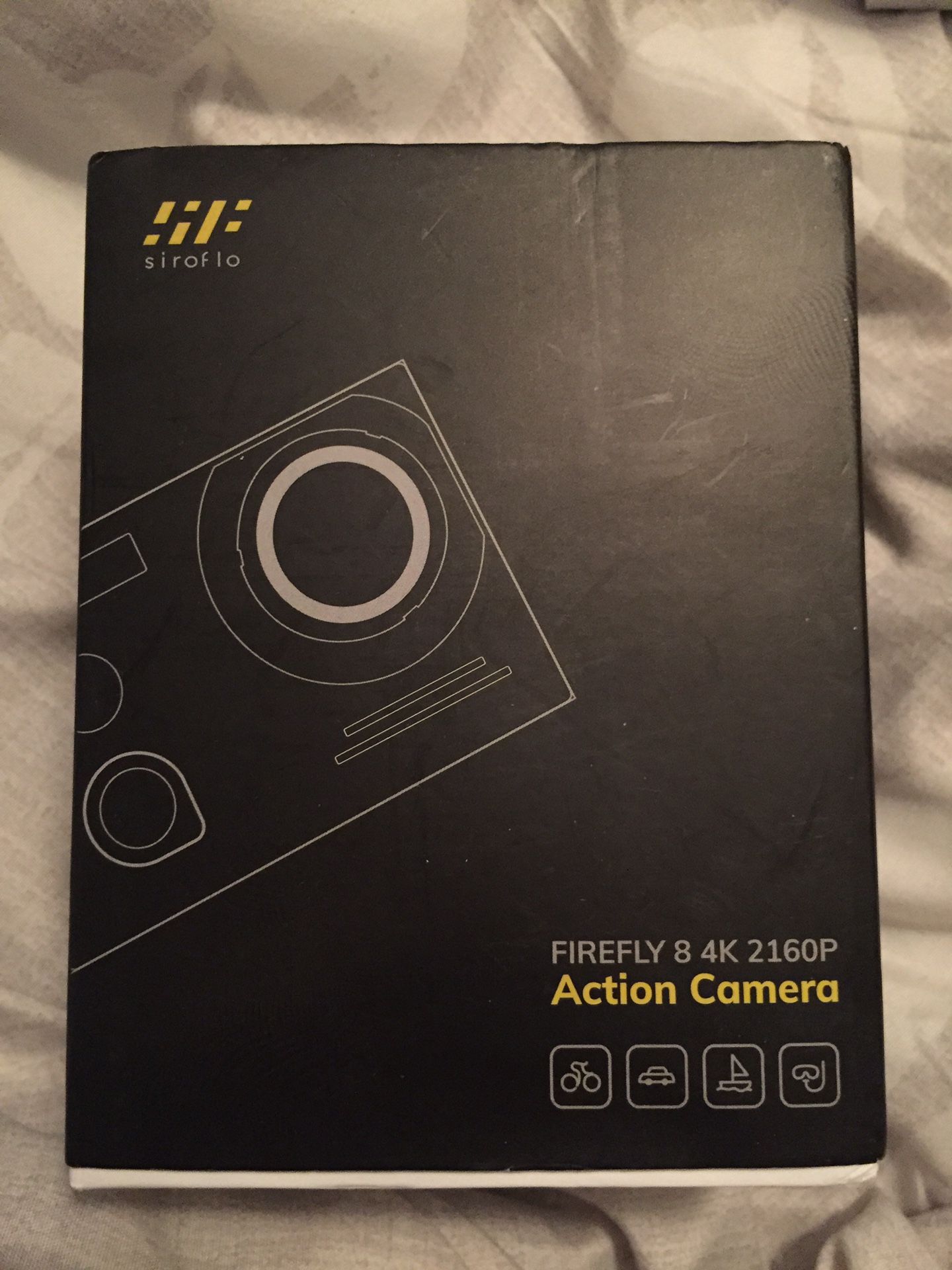 Brand New!!! Firefly 8 4K Action Camera!!! Great for water!!!
