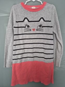 Girls Sweater Dress Size 7