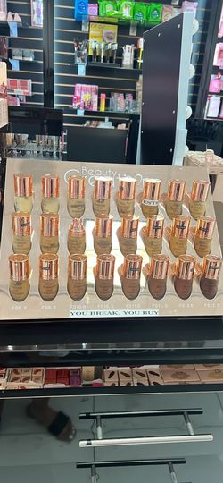Beauty Creations Foundation Display