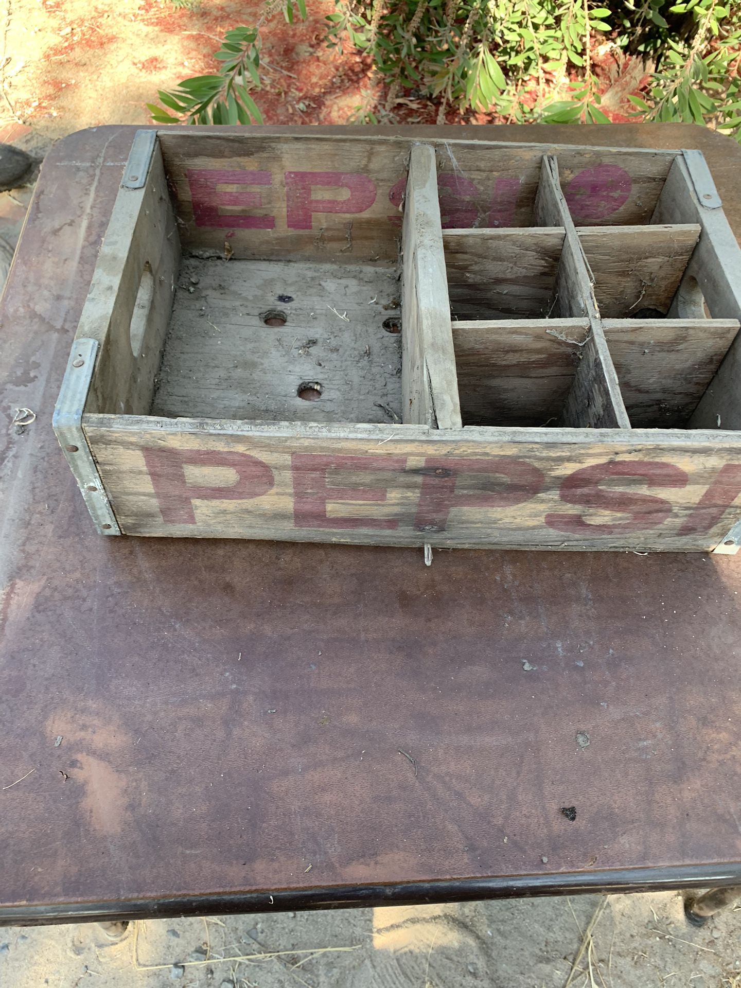 Pepsi Wood Box