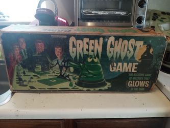 Vintage Green Ghost Game Complete 